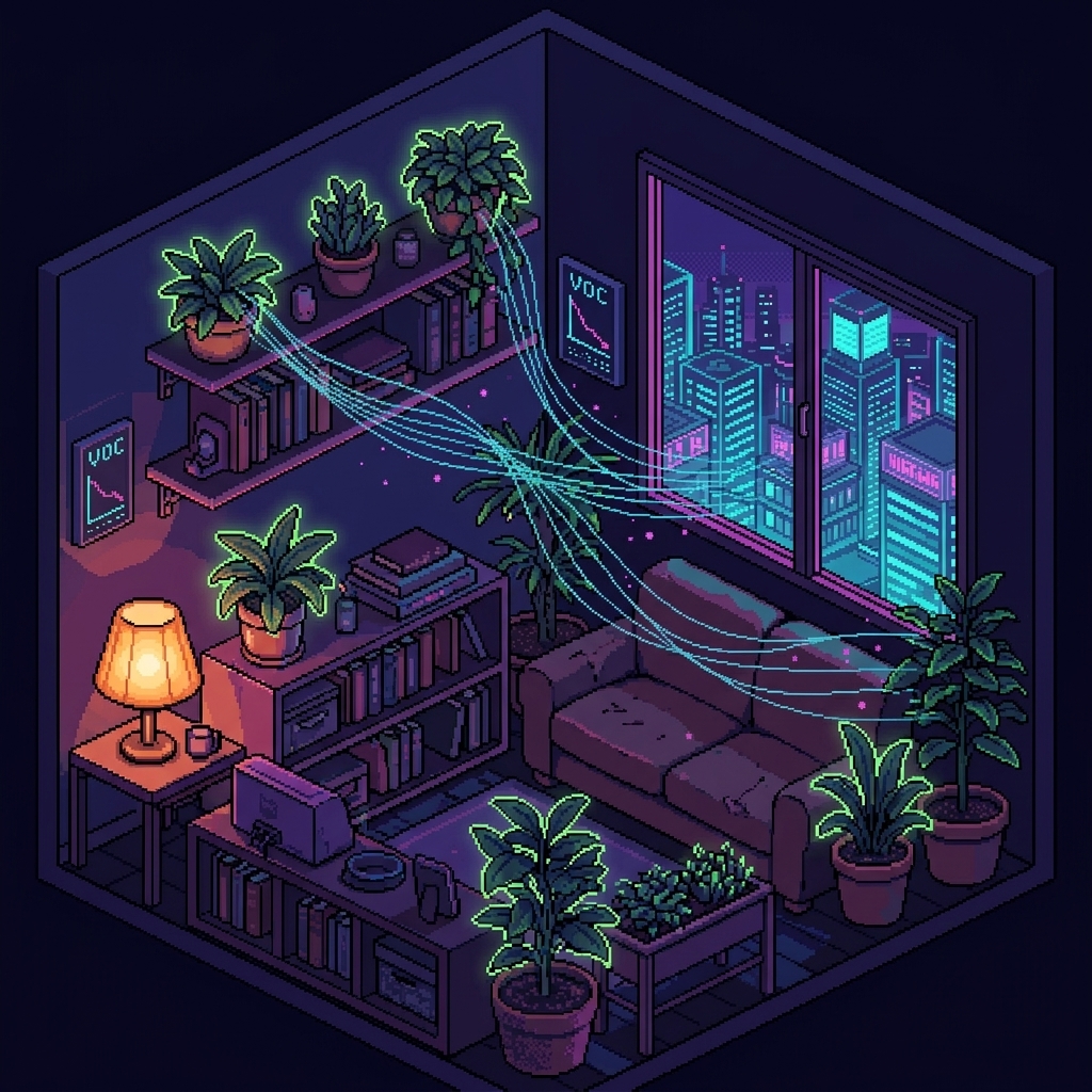 Cover art for Enhancing Sustainable Indoor Air: Potted Plants and ML Models for VOC Mitigation